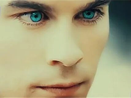 His eyes