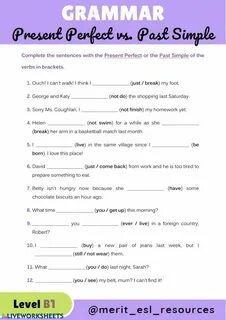 My perfect english