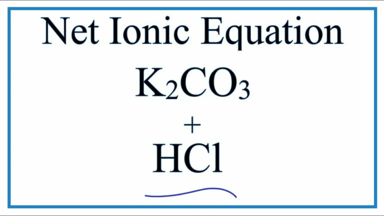 Kcl h2co3