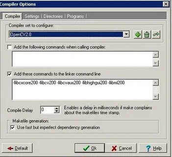 Add compile options