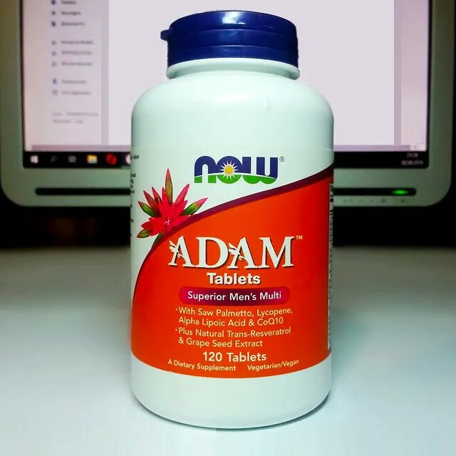 Now витамины для мужчин. Витаминный комплекс Now foods Adams. Now Adam male Multi (120 таб.). Витамины Adam айхерб.