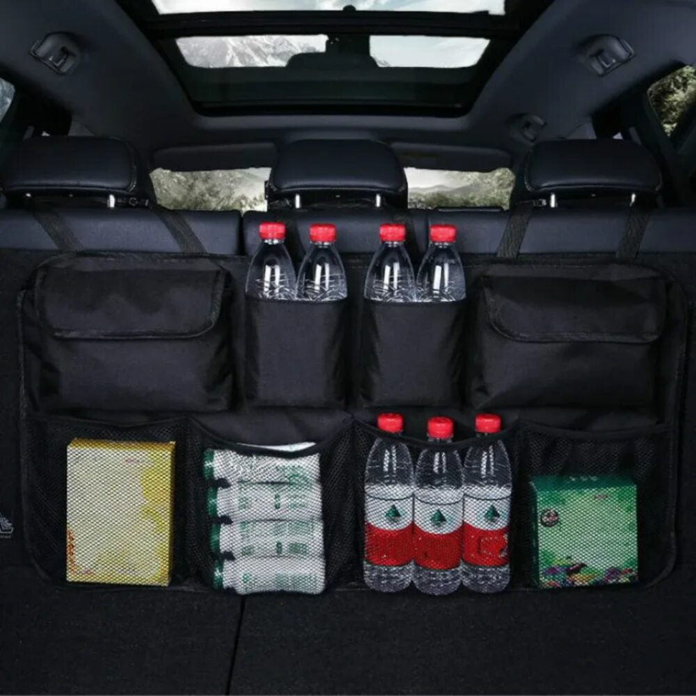 Органайзер на спинку багажника. Автомобильный органайзер car backseat organizer. Сумка в багажник автомобиля. Органайзер на спинку заднего сиденья. Органайзер на кресло автомобиля.