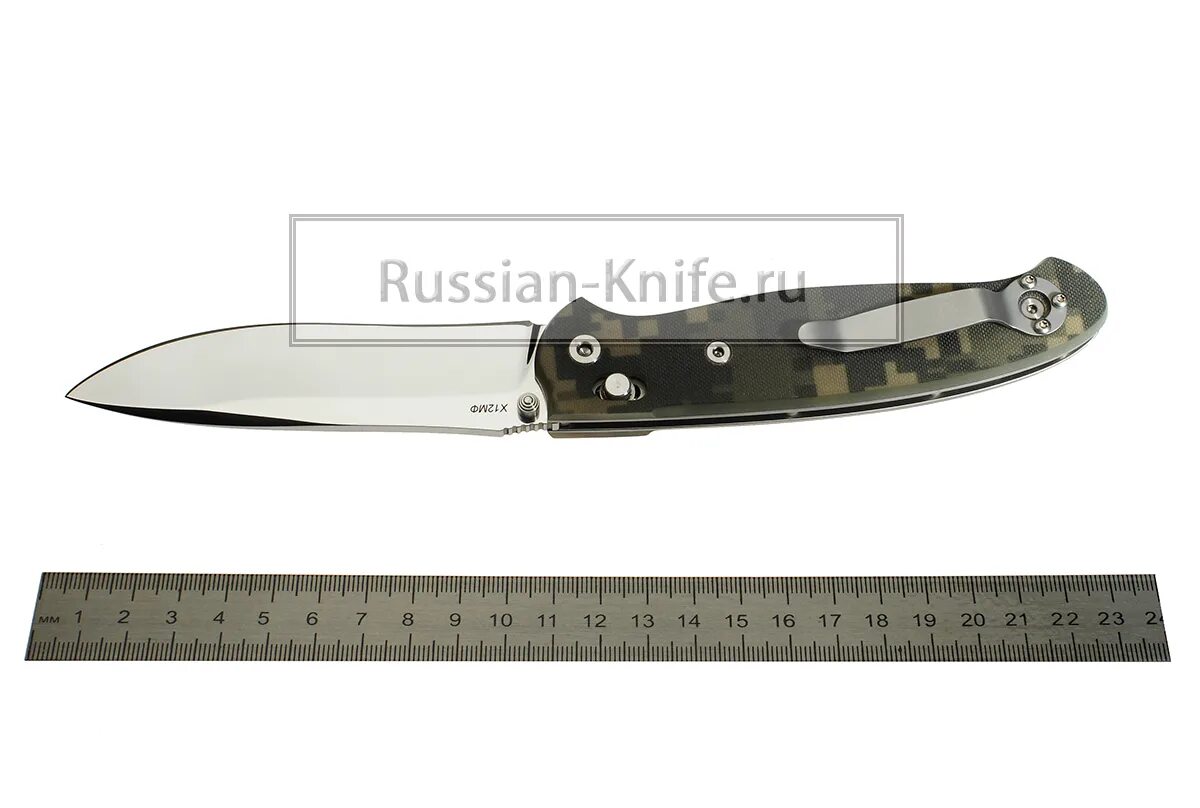 Складной нож из стали х12мф. Складной нож из стали х12мф