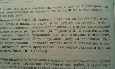 Спишите текст расставьте пропущенные запятые