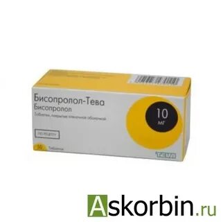 Бисопролол тева