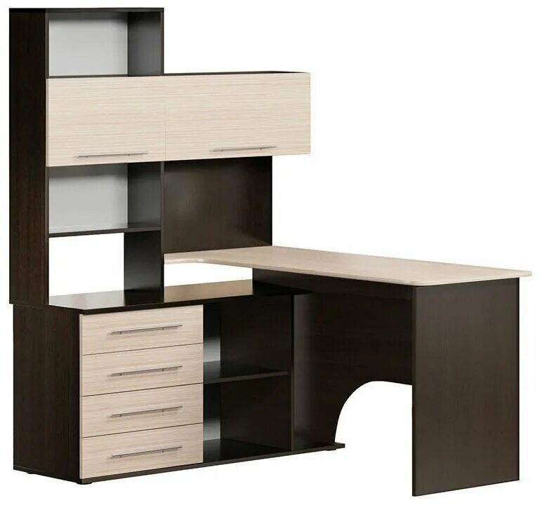Угловой компьютерный стол с полками. Угловые столы с ящиками и надстройками. Компьютерный стол регион 058 ску-12 угловой. Viking tsg-03a 417. Стол компьютерный с полкой "с 237 ce".