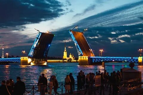 Дворцовый мост открытие
