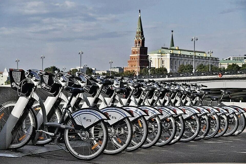 Станции велопроката в москве