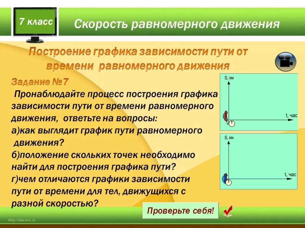 Какое движение равномерное