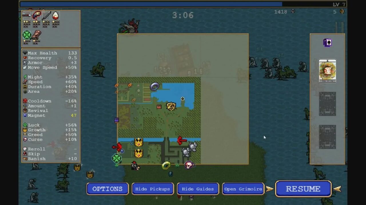 Vampire survivor как открыть карту. Vampire survivor как открыть карту