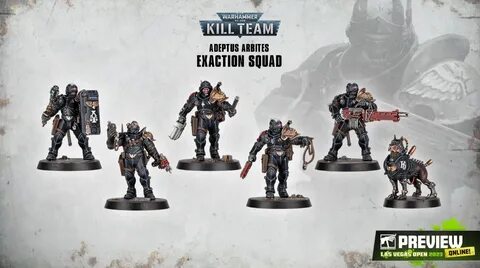 Warhammer Preview Online: LVO 2023 - Adeptus Arbites Kill Team Previews.