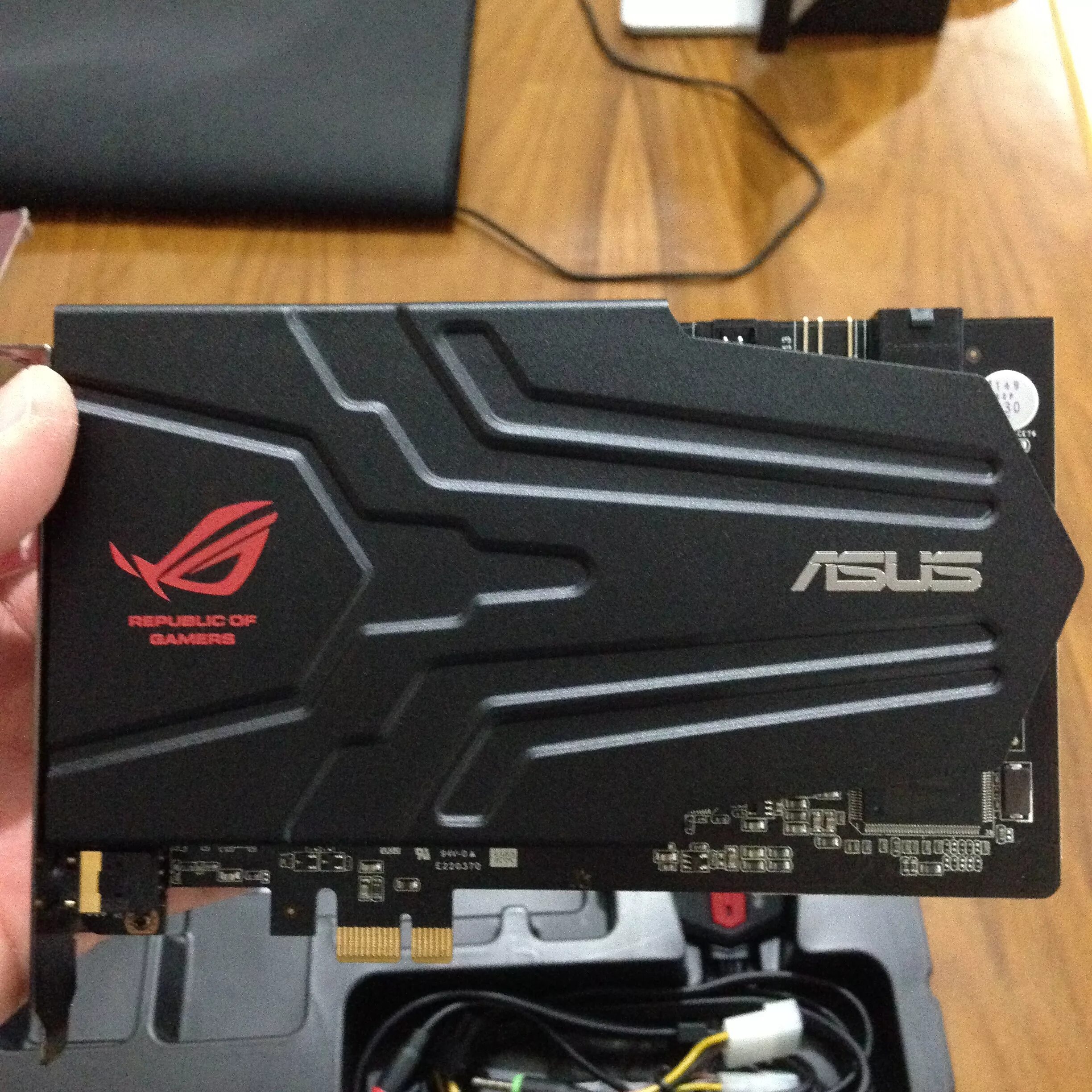 1. 1. 2 card. Карта rog. Asus xonar phoebus solo 7.