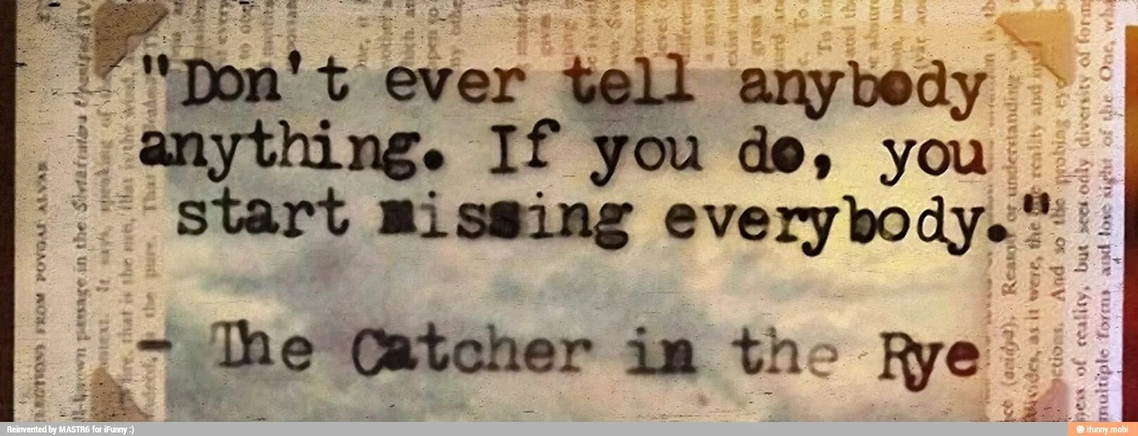 Starting missing