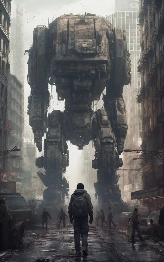 My antiutopia robot