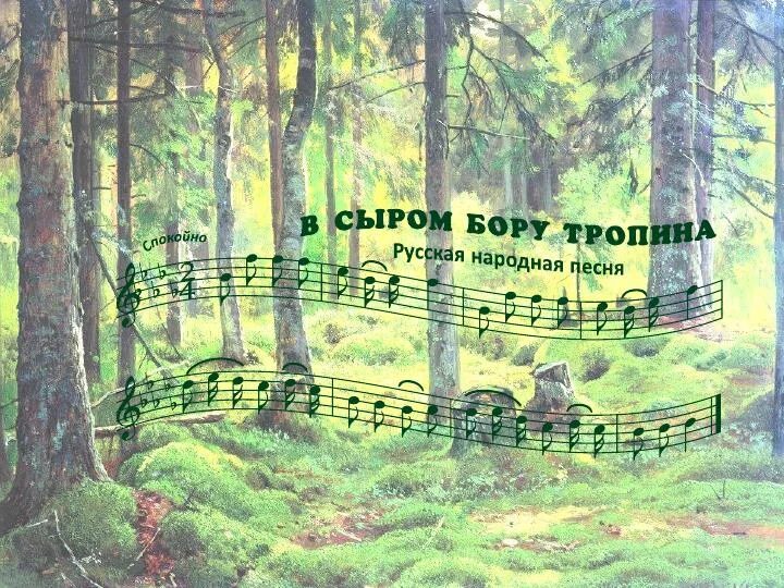 В сыром бору тропина. В сыром бору тропина ноты гречанинов. В сыром бору тропина ноты для фортепиано. В сыром бору тропина. Во сыром бору.