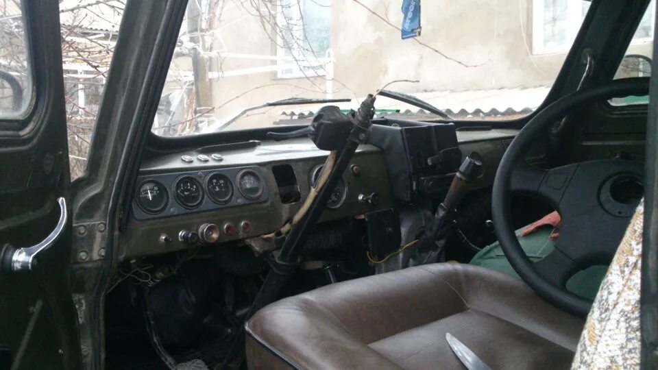 Руль УАЗ "Универсал" - УАЗ 3303, 1987 года тюнинг DRIVE2