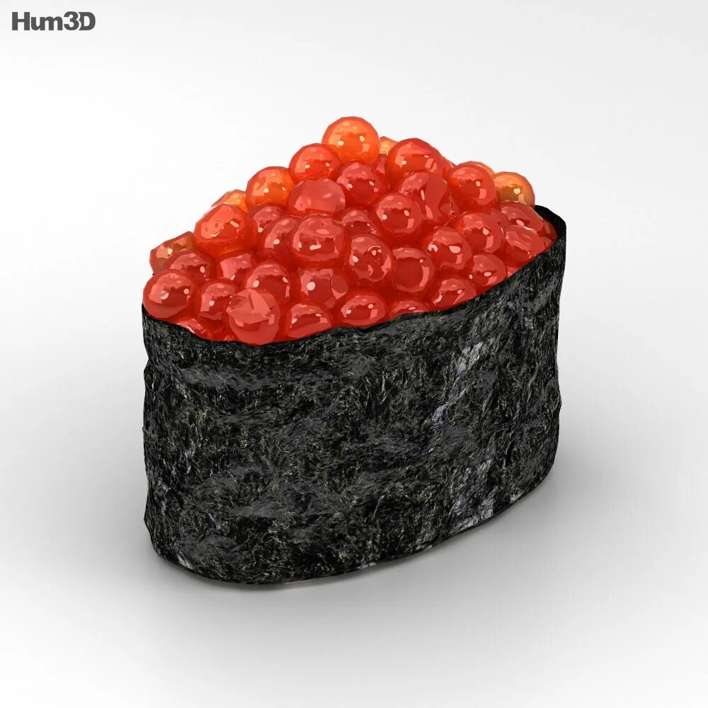 Мод на роллы. Суши икура. суши 3д. ролл 3d модель. роллы 3д.