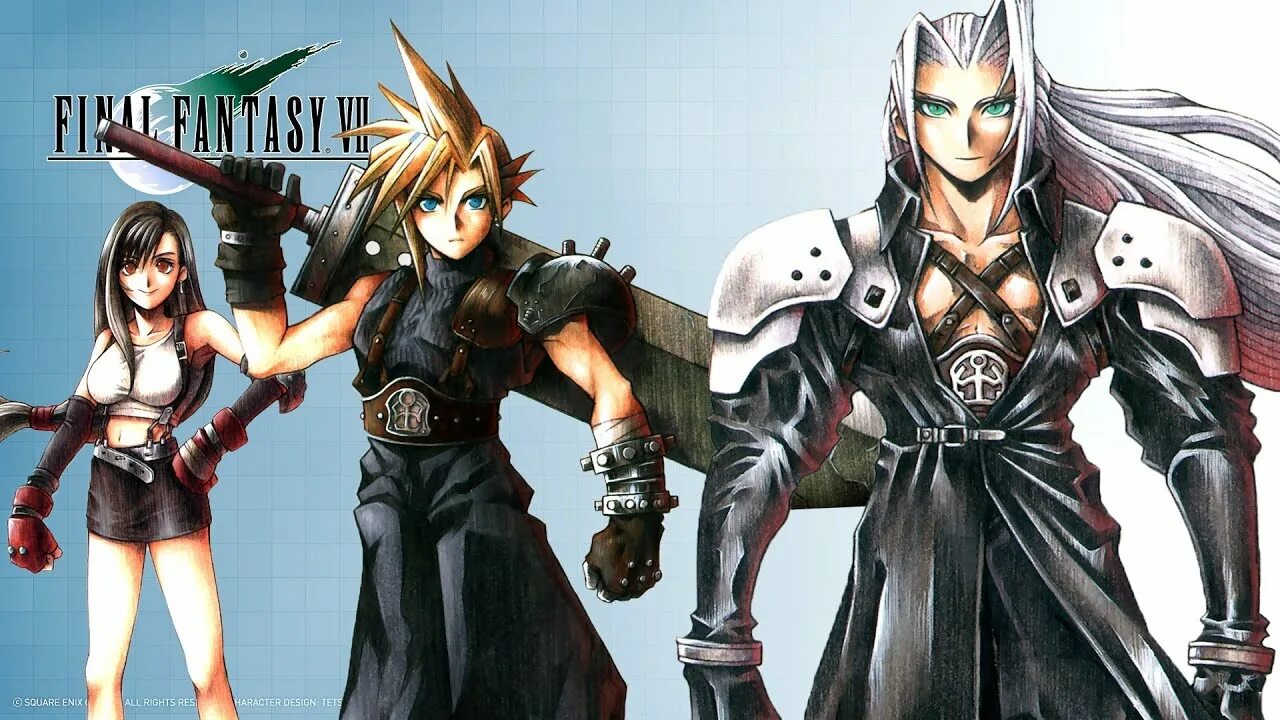 Final fantasy vii international. Final Fantasy VII ПС 1. Последняя фантазия 1 на ПС 1. Прохождения финал фэнтези 5 на пс1. Tianren № 7.