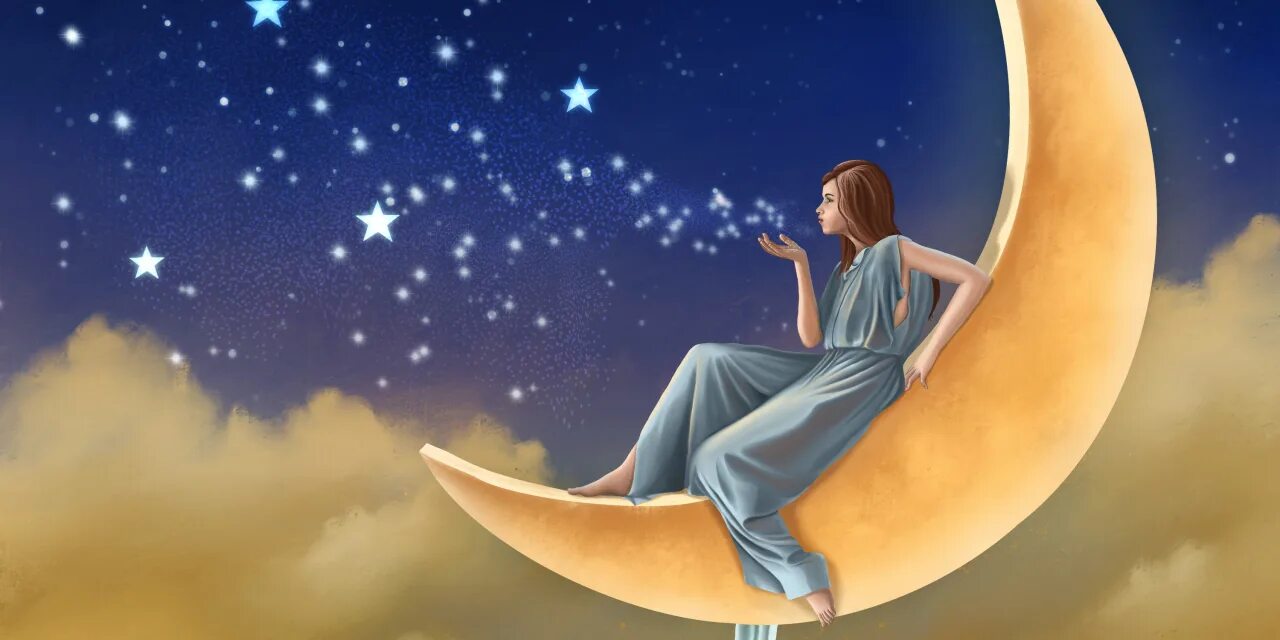 Moon dust girl