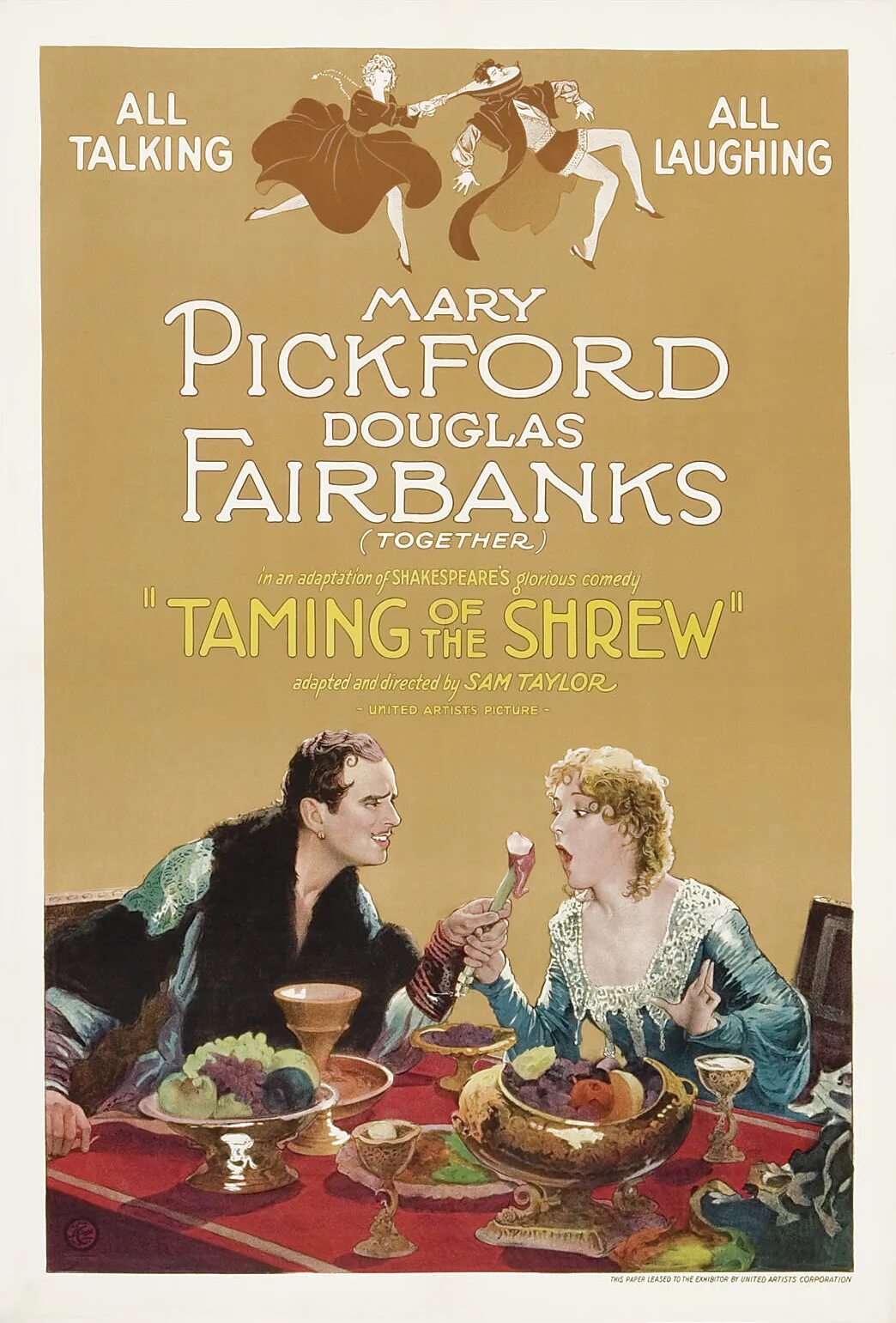 ‘The Taming of the Shrew’ 1929. Укрощение строптивой 1929. The Taming of the Shrew by William Shakespeare. The taming of the shrew