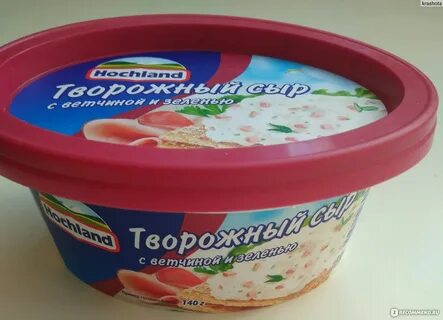 Творожный сыр с ветчиной