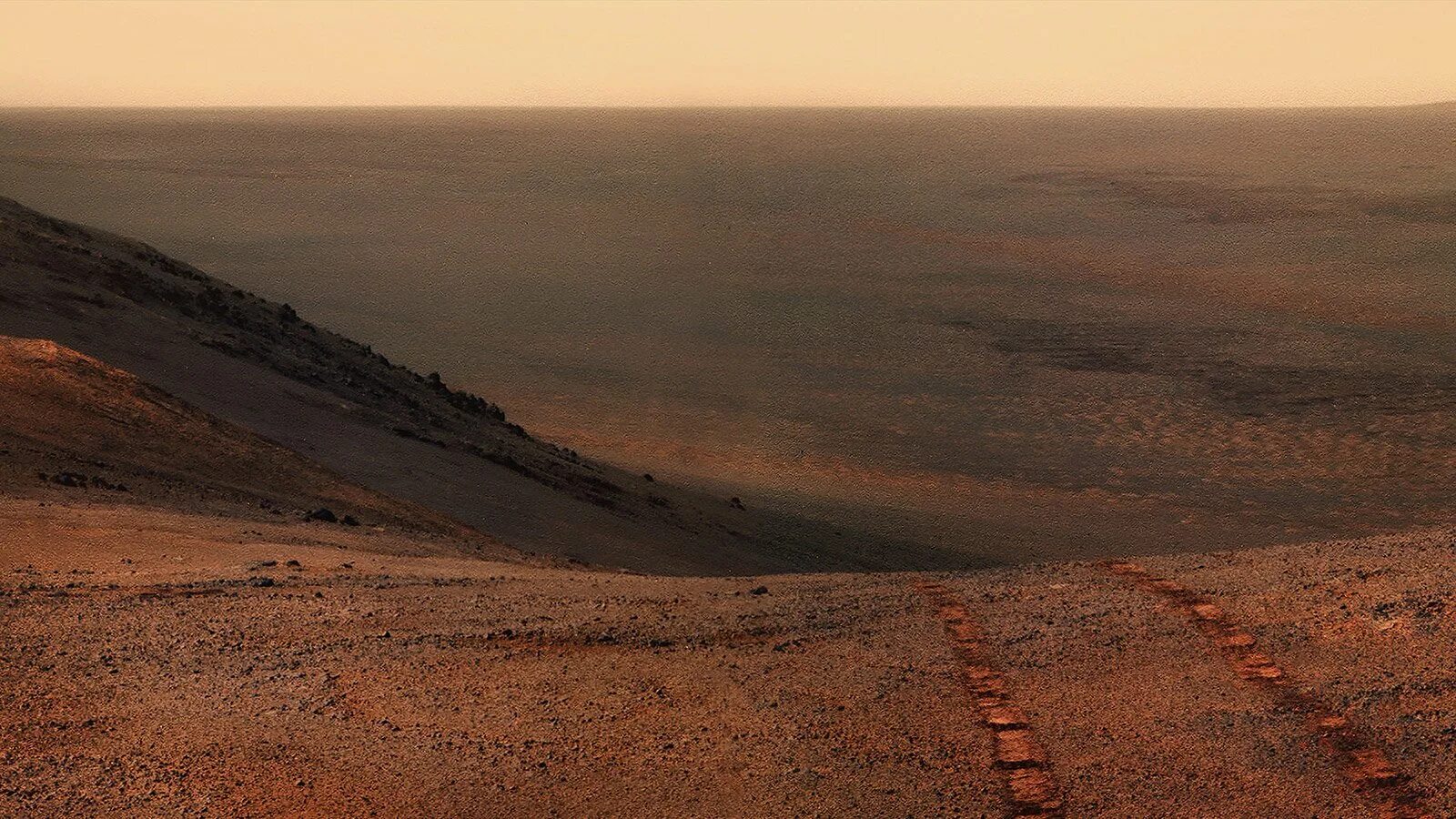 На марсе нет атмосферы. Марс Планета ландшафт. Атмосфера Марса. Пейзажи Марса. Пейзажи Марса с марсохода.