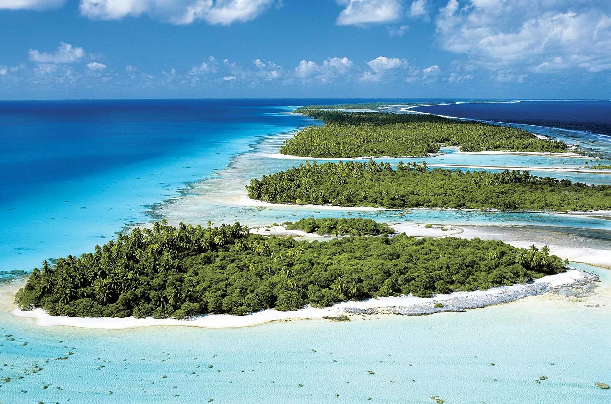 Крупнейшие архипелаги тихого океана. Архипелаг Туамоту, французская Полинезия. Атолл Рангироа. Рангироа остров. Группа островов в архипелаге Туамоту.