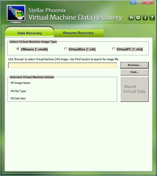 Vm data. Vm data