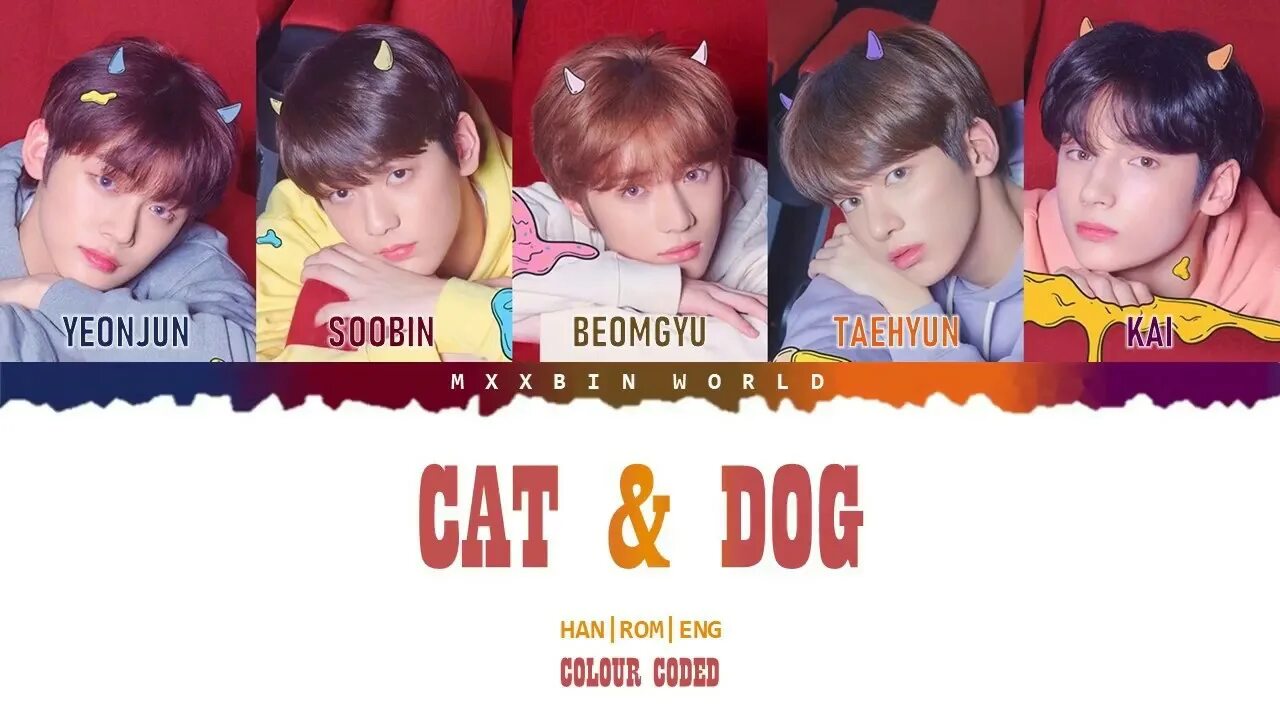 Cat dog txt альбом. Бомгю cat and dog. Енджун. Txt cat and dog тэхен. Cat dog txt обложка альбома.