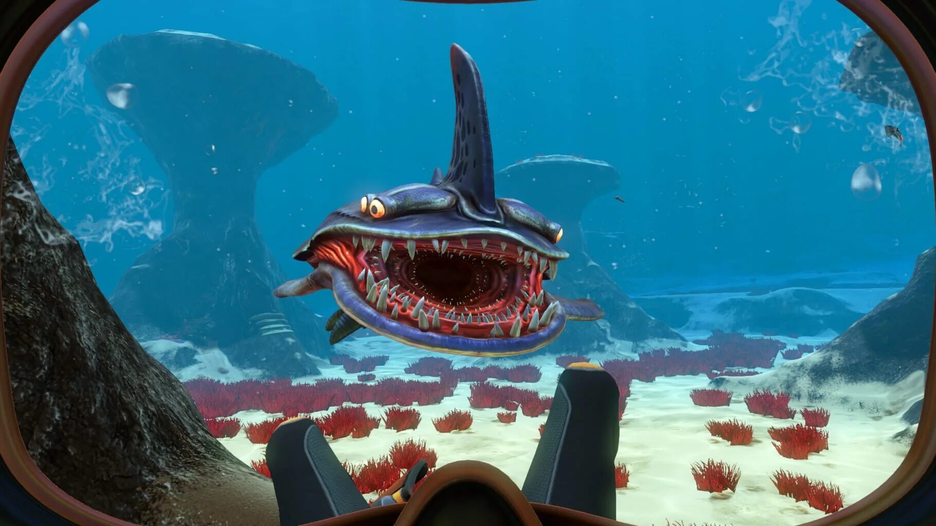 Сабнаутика. Песчаная акула subnautica. Subnautica игра. Субнатика на андроид. Субнаутика затерянная река.