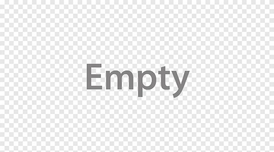 Empty 18. Empty 18