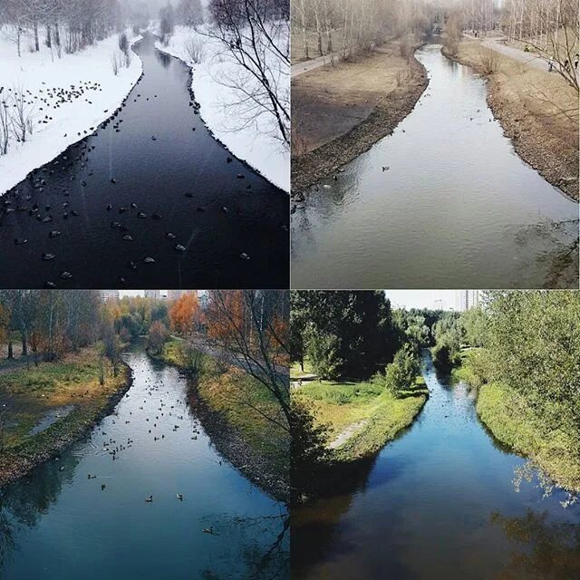 Как река волга изменяется в разные. Река в разные времена года. Река изменяется в разные времена года. Речка зимой и летом. Измена в реке.