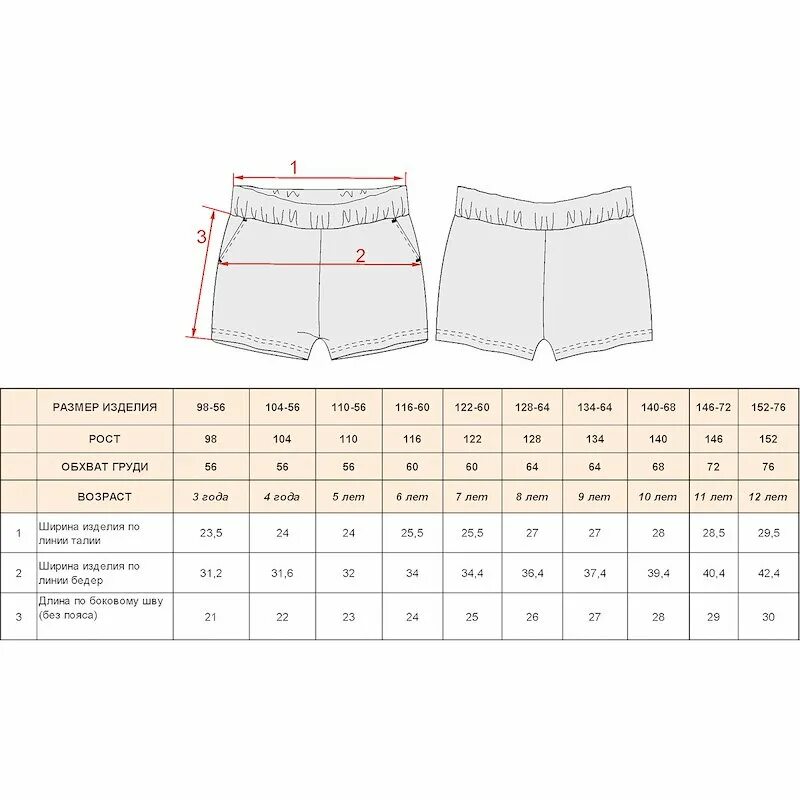 Размер шорт детские. Выкройка шорты 140 размер. Выкройка мужских трикотажных шорт 48 размера. Выкройка шорт для мальчика 5 лет на резинке. Размер шорт 140.