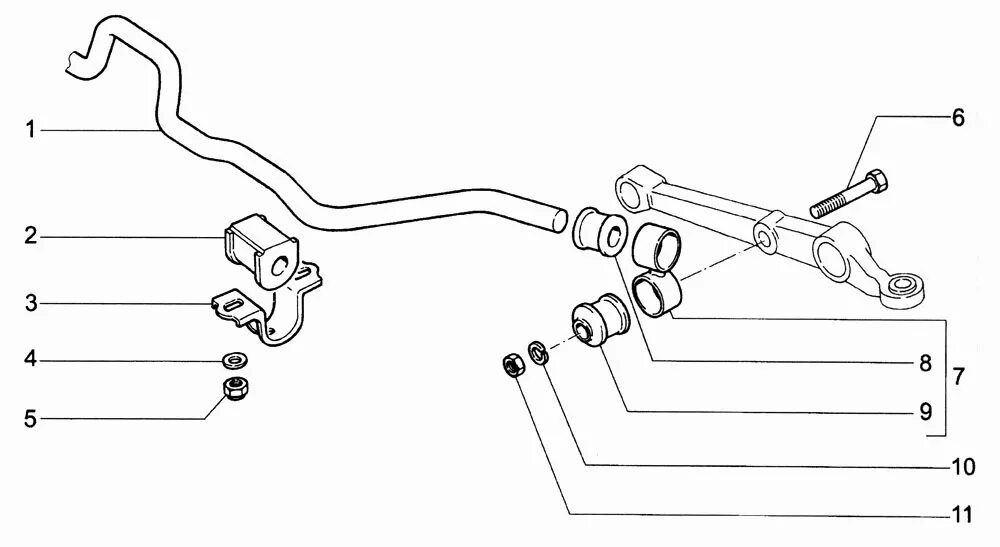 Болт стойки стабилизатора ВАЗ 2170. Стабилизатор поперечной устойчивости ВАЗ-1118. Стабилизатор передней устойчивости Калина 1118. Стабилизатор поперечной устойчивости 1118.