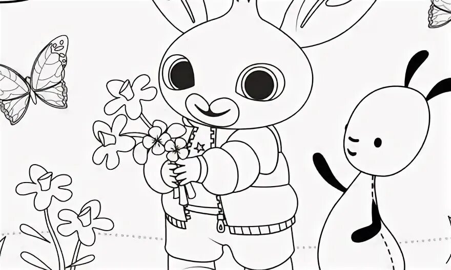 Bing рисовать. Раскраска кролик бинг. Раскраска для малышей бинг. Бинг картинки для раскраски.