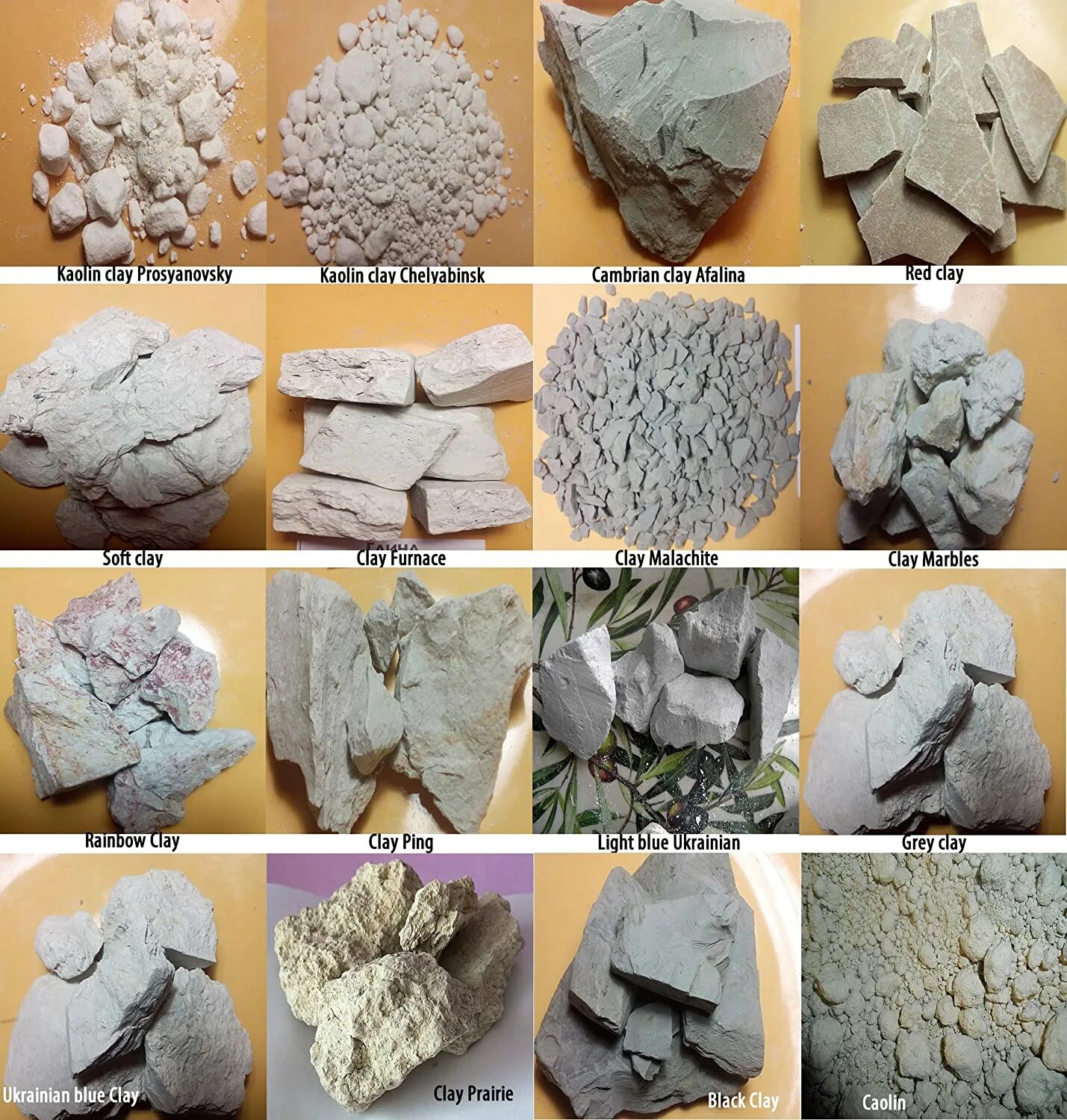 Clay forms