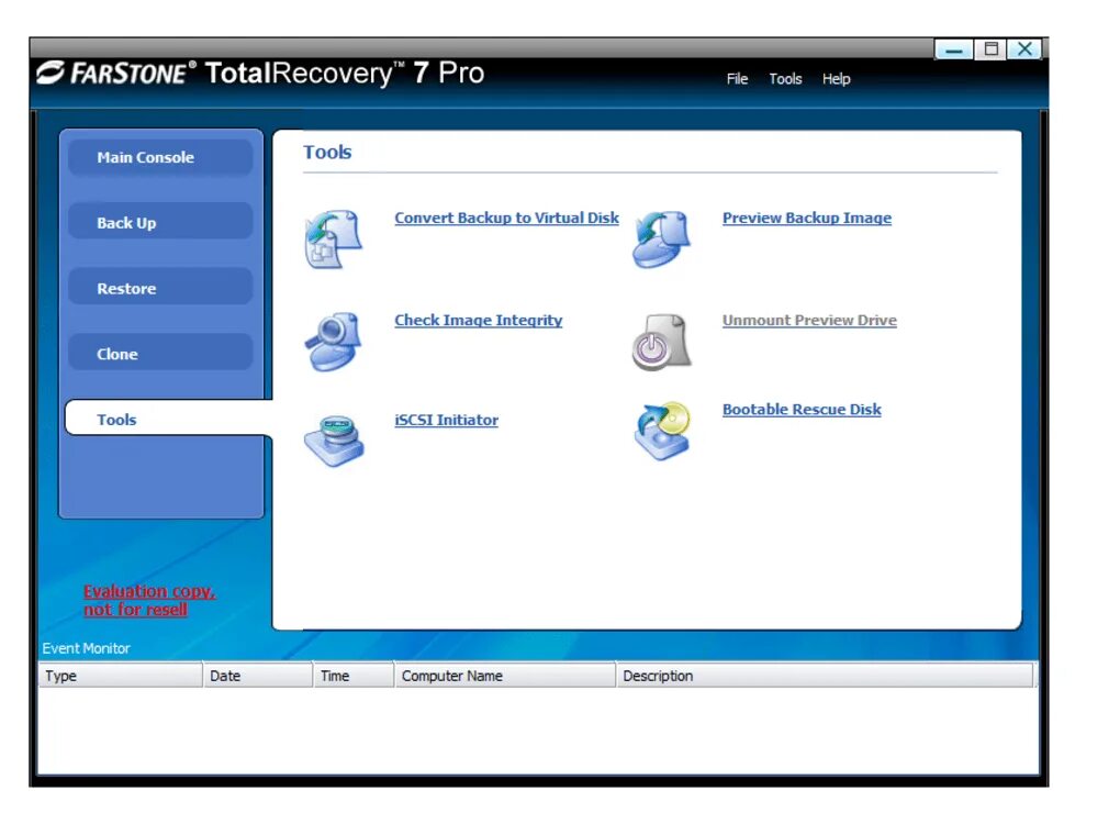 Main console. Тотал рекавери. FARSTONE TOTALRECOVERY Pro 11.0.3. Total Recovery Pro это что. Картинки FARSTONE TOTALRECOVERY Pro 2016.