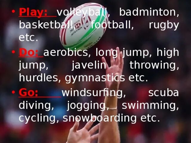 Go play do jogging. Javelin throwing do или go. do play go с видами спорта. do или go cycling. go, play, do javelin throwing.