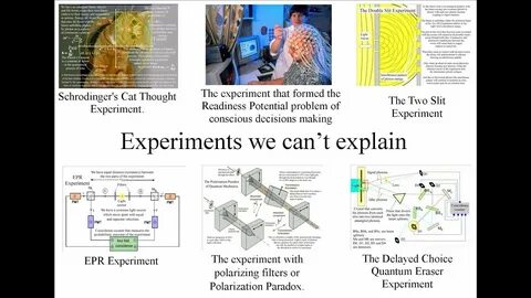 Experiments can be