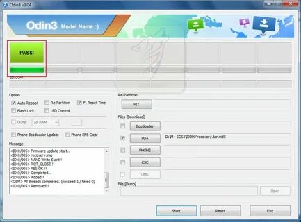 Firmware file