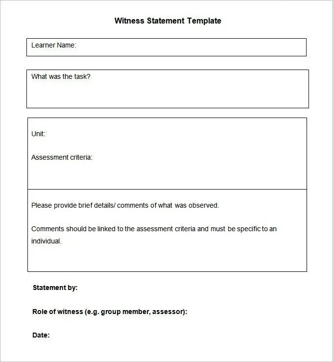 Statement template. Witness statement?. witness testimony. witness statement example.