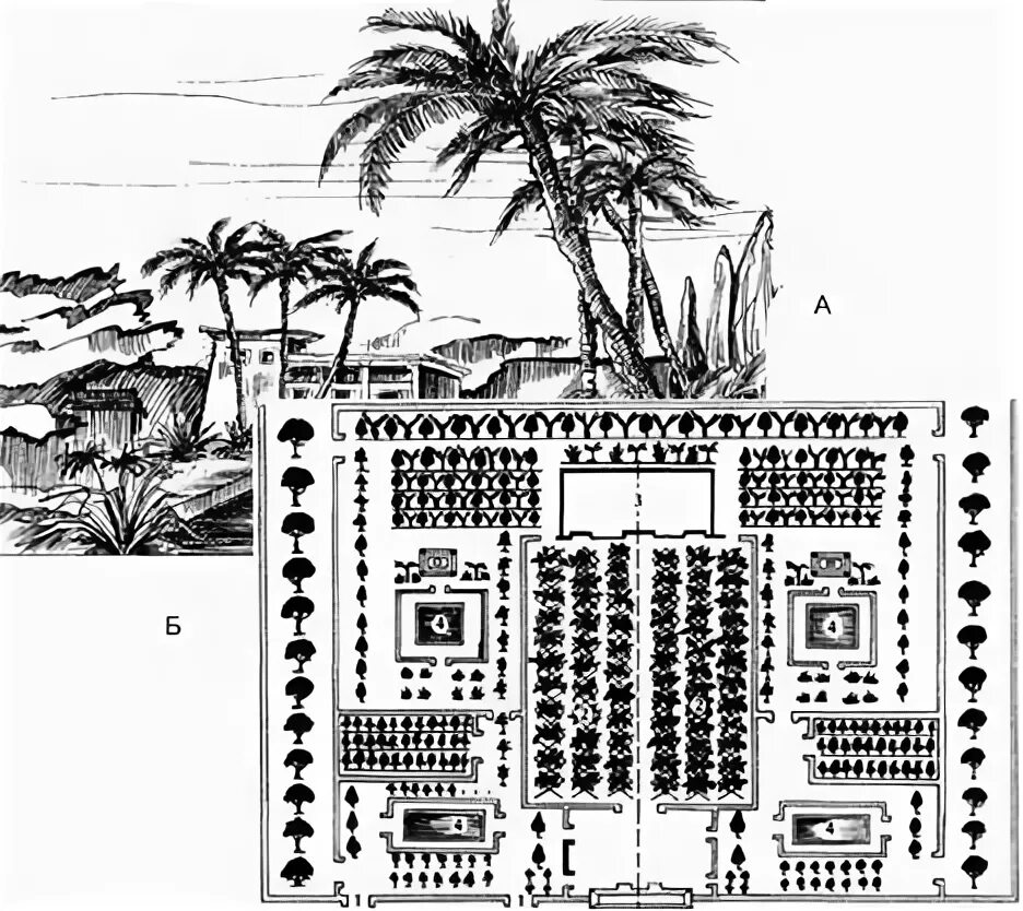 Дом знатного египтянина
