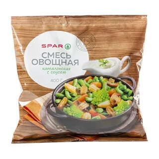 Смесь овощей с соусом