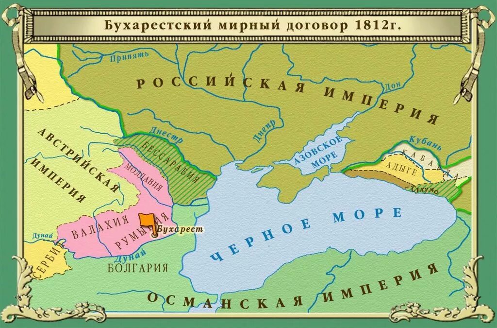 Молдавия присоединится к россии. Бухарестский Мирный договор 1812 года. Бессарабия 1812 год присоединение. 1812 Г. – Бухарестский мир с Османской империей. Бухарестский мир 1812 год.