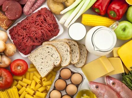 Для пищевых продуктов во время