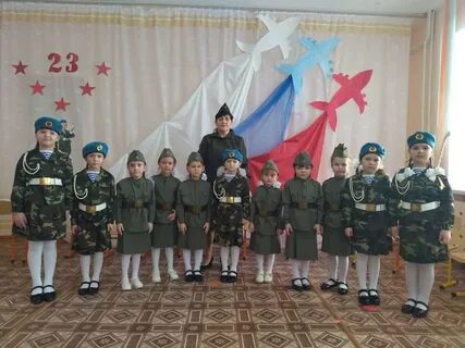 Мероприятие в саду к 23 февраля