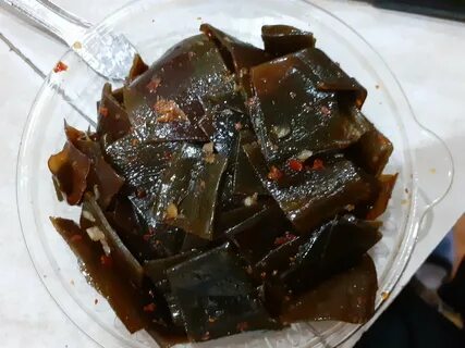 Приготовление сушеной морской капусты