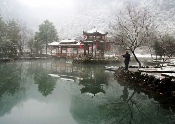 сколько зимой в китае