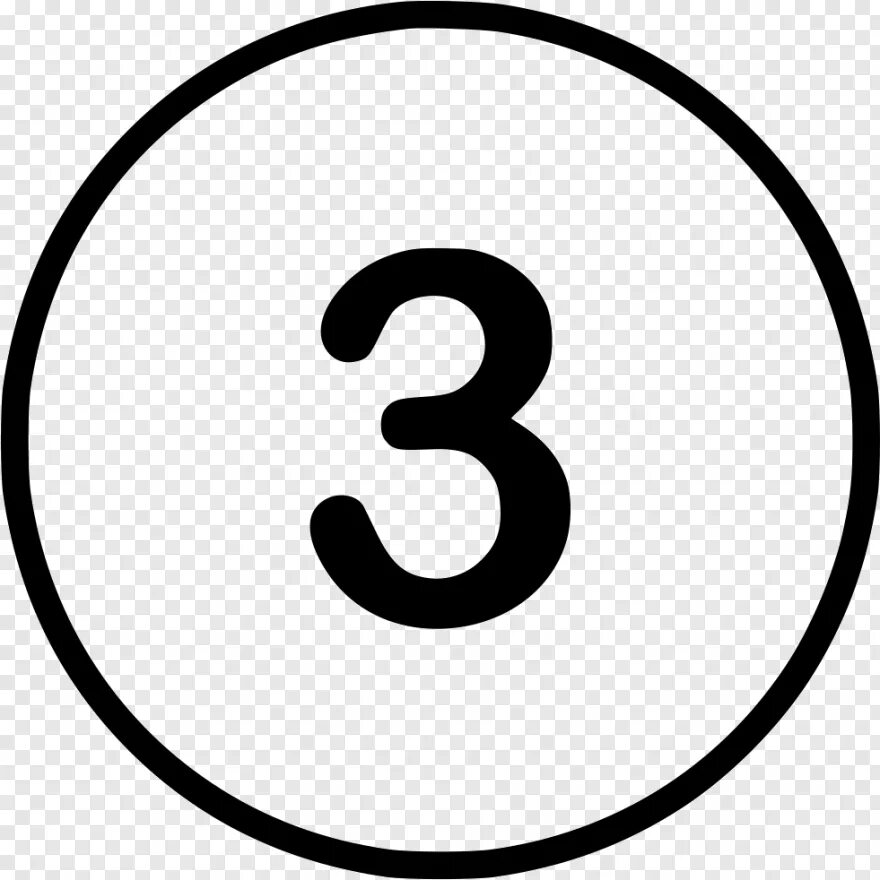 Символ числа 3