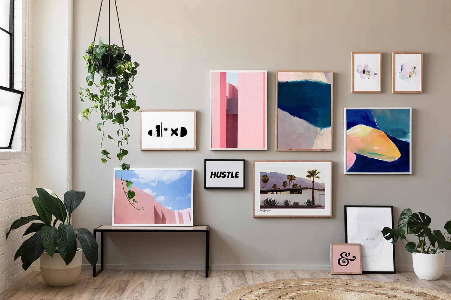 Canvas frame